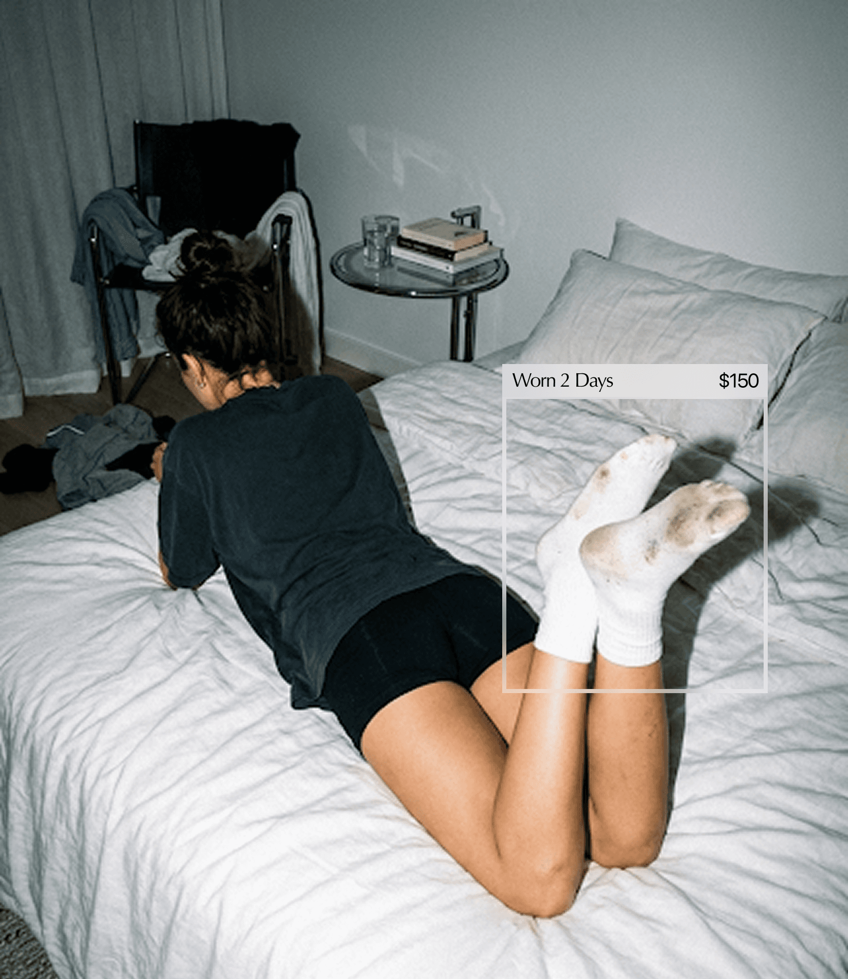 Hero image - The marketplace for worn stockings